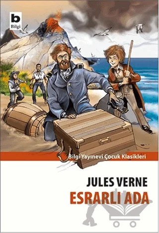 Esrarlı Ada – Jules Verne – Bilgi Yayınevi kitap kapağı