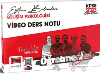 Yargı Yayınları 2023 KPSS Eğitim Bilimleri Öğretmenler Ekibi Gelişim Psikolojisi Video Ders Notları – Özgür Ulaş Bölücek – Yargı Yayınevi kitap kapağı