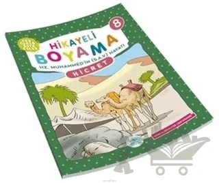 Hicret - Hikayeli Boyama 8 – Suat Karadağ – Maviçatı Yayınları kitap kapağı