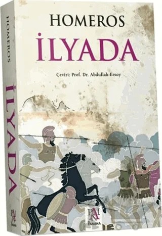İlyada – Homeros – Panama Yayıncılık kitap kapağı