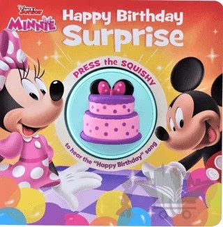 Disney Junior Minnie Mouse - Happy Birthday Surprise! – Kolektif – Pi Kids kitap kapağı
