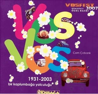 Vosvos - Bir Kaplumbağa Yolculuğu – Cem Çobanlı – Kalkedon Yayıncılık kitap kapağı