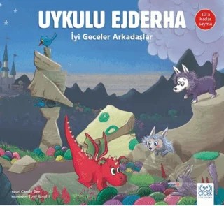 Uykulu Ejderha – Candy Bee – 1001 Çiçek Kitaplar kitap kapağı