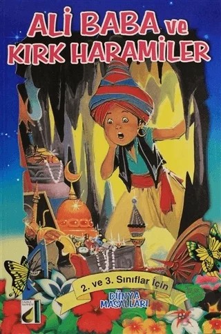Ali Baba ve Kırk Haramiler - Dünya Masalları – Kolektif – Damla Yayınevi kitap kapağı