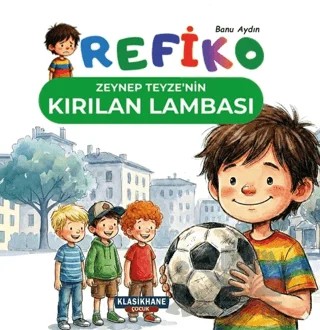 Refiko - Zeynep Teyze'nin Kırılan Lambası – Banu Aydın – Klasikhane Çocuk kitap kapağı