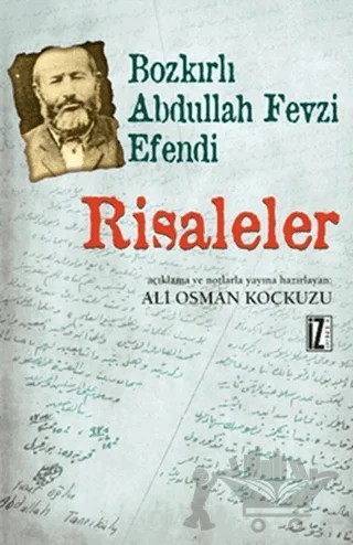 Risaleler – Bozkırlı Abdullah Fevzi Efendi – İz Yayıncılık kitap kapağı