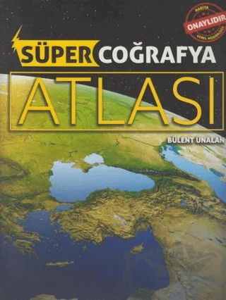 Süper Coğrafya Atlası – Bülent Ünalan – Armada Yayınları kitap kapağı