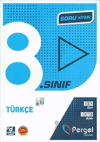 8. Sınıf 2022 Türkçe Soru Bankası Kitap – Kolektif – Pergel Yayınları kitap kapağı