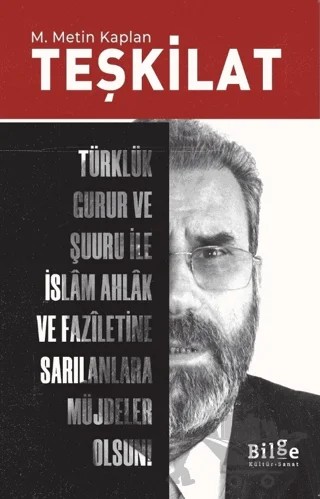 Teşkilat – M. Metin Kaplan – Bilge Kültür Sanat kitap kapağı