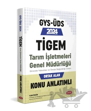 Tarım İşletmeleri Genel Müdürlüğü Tigem GYS ÜDS Ortak Alan Konu Anlatımlı – Kolektif – Data Yayınları kitap kapağı