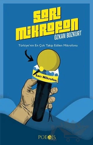 Sarı Mikrofon – Özkan Bozkurt – Poesis Kitap kitap kapağı