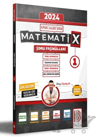 KPSS ALES DGS Matematix Soru Fasikülleri - 1 – Olcay Küçükçelik – Benim Hocam Yayınları kitap kapağı