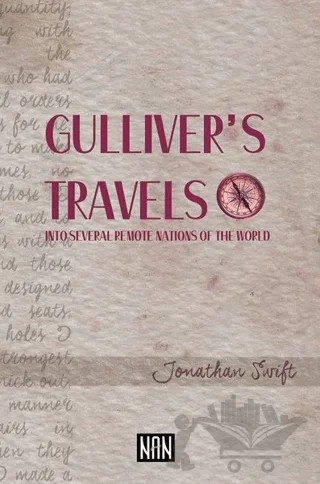 Gulliver's Travels – Jonathan Swift – Nan Kitap kitap kapağı