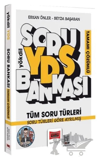 2025 YDS YÖKDİL Tamamı Çözümlü Tüm Soru Türleri Soru Bankası – Erkan Önler – Yargı Yayınevi kitap kapağı