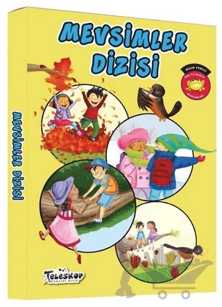 Mevsimler Dizisi - 4 Kitap Takım – Kolektif – Teleskop Popüler Bilim kitap kapağı