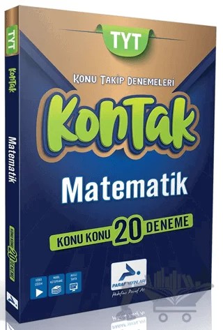TYT Matematik Kontak Deneme – Kolektif – Paraf Yayınları kitap kapağı
