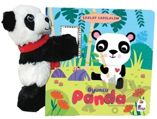 Şaklat Sarılalım - Oyuncu Panda (Oyuncaklı Kitap) – Karen Hayes – İndigo Çocuk kitap kapağı