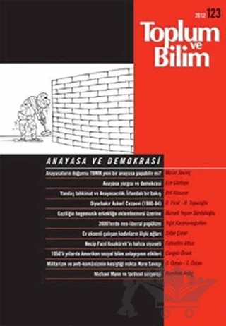 Toplum ve Bilim Sayı: 123 – Birikim Yayınları kitap kapağı