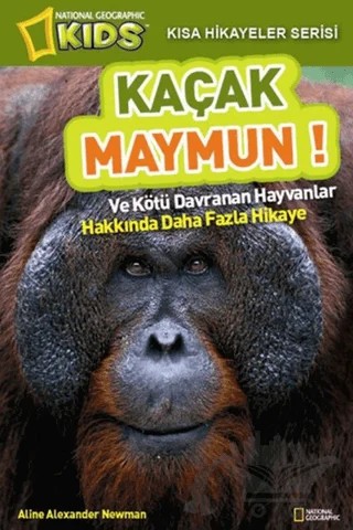 Kaçak Maymun – Aline Alexander Newman – Beta Kids kitap kapağı