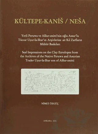 Kültepe-Kanis/Nesa – Nimet Özgüç – Türk Tarih Kurumu Yayınları kitap kapağı