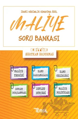 Maliye Soru Bankası – Sertkan Erdurmaz – Temsil Kitap kitap kapağı