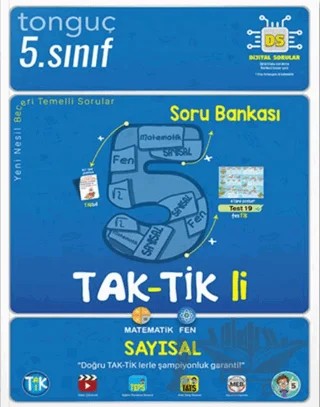 5. Sınıf Taktikli Sayısal Soru Bankası – Kolektif – Tonguç Akademi kitap kapağı