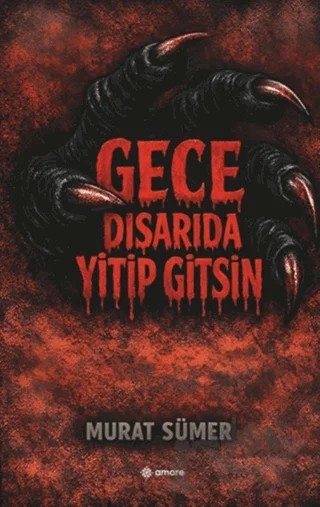 Gece Dışarıda Yitip Gitsin – Murat Sümer – Amore Yayınevi kitap kapağı