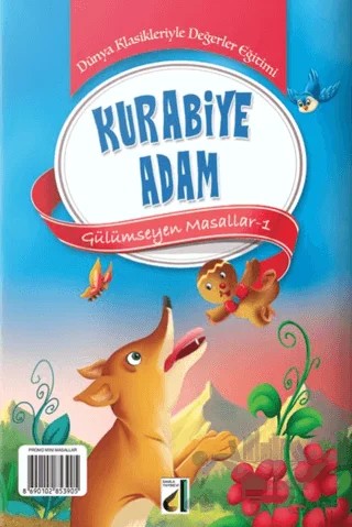 Kurabiye Adam - Gülümseyen Masallar 1 – Kolektif – Damla Yayınevi kitap kapağı
