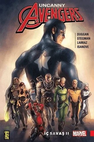 Uncanny Avengers - İç Savaş 2 – Gerry Duggan – Gerekli Şeyler Yayıncılık kitap kapağı