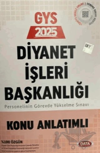 2025 Diyanet İşleri Başkanlığı Personelin Görevde Yükselme Sınavı Konu Anlatımlı – Kolektif – Data Yayınları kitap kapağı