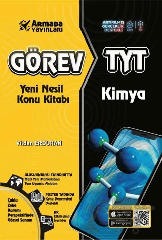 Görev Tyt Kimya Yeni Nesil Konu Kitabı – Vildan Erduran – Armada Yayınları kitap kapağı