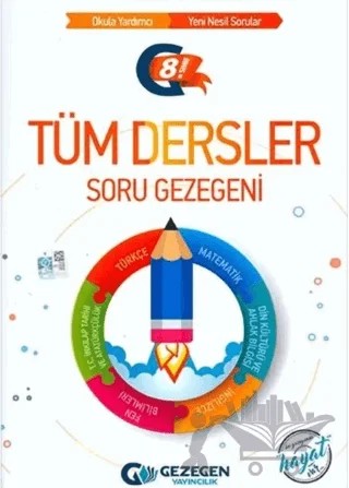 8. Sınıf Tüm Dersler Soru Gezegeni – Kolektif – Gezegen Yayıncılık kitap kapağı