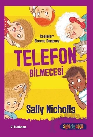 Telefon Bilmecesi – Sally Nicholls – Tudem Yayınları kitap kapağı