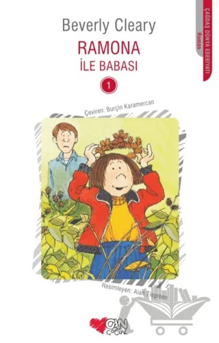 Ramona ile Babası – Beverly Cleary – Can Çocuk Yayınları kitap kapağı