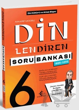 6. Sınıf Dinlendiren Soru Bankası – İzzet Eker – Eker Test Yayınları kitap kapağı