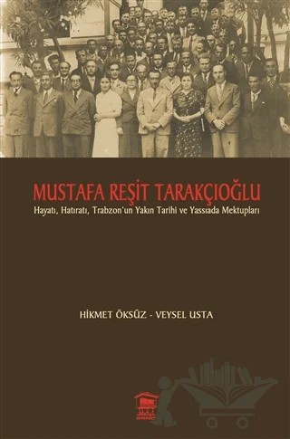 Mustafa Reşit Tarakçıoğlu – Hikmet Öksüz, Veysel Usta – Serander Yayınları kitap kapağı
