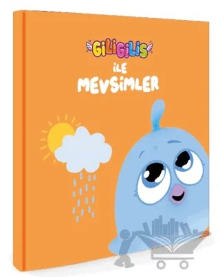 Giligilis ile Mevsimler - Eğitici Mini Karton Kitap Serisi – Kolektif – Artenino Yayıncılık kitap kapağı