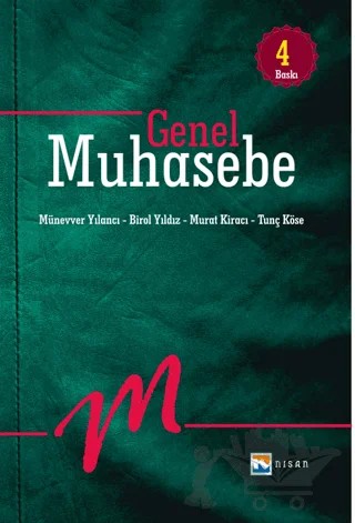 Genel Muhasebe – Birol Yıldız, Murat Kiracı, Münevver Yılancı, Tunç Köse – Nisan Kitabevi kitap kapağı