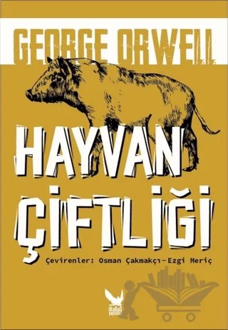 Hayvan Çiftliği – George Orwell – İkaros Yayınları kitap kapağı