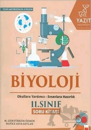 Yazıt 11. Sınıf Biyoloji Soru Kitabı – Hatice Asya Geylan, M. Güntürkün Özmen – Yazıt Yayıncılık kitap kapağı