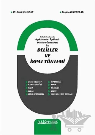 Deliller ve İspat – Begüm Gürel – Platon Hukuk kitap kapağı