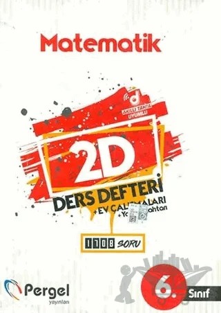 6. Sınıf Matematik 2D – Kolektif – Pergel Yayınları kitap kapağı