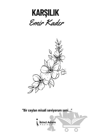 Karşılık – Emir Kader – İkinci Adam Yayınları kitap kapağı