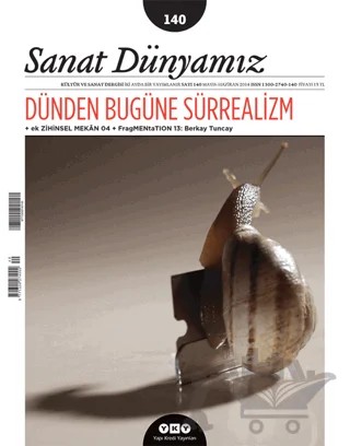 Sanat Dünyamız İki Aylık Kültür ve Sanat Dergisi Sayı: 140 – Yapı Kredi Yayınları kitap kapağı