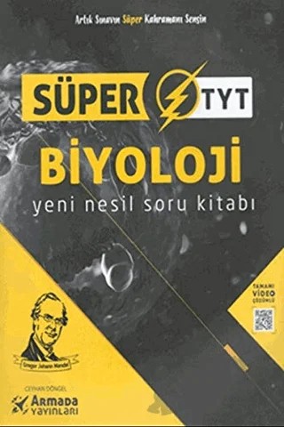 TYT Süper Biyoloji Yeni Nesil Soru Kitabı – Ceyhan Döngel – Armada Yayınları kitap kapağı