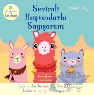 Sevimli Hayvanlarla Sayıyorum – Amber Lily – İş Bankası Kültür Yayınları kitap kapağı