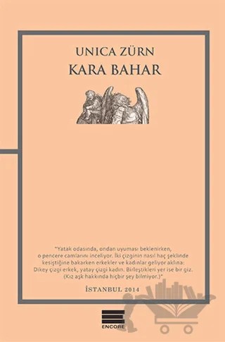 Kara Bahar – Unica Zürn – Encore Yayınları kitap kapağı