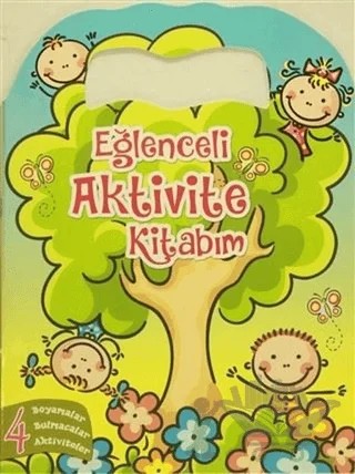 Eğlenceli Aktivite Kitabım 4 - Yeşil Kitap – Kolektif – Revzen Kitap kitap kapağı