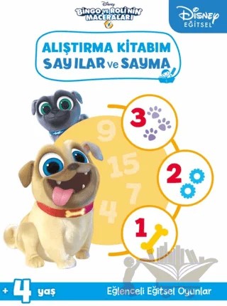 Disney Eğitsel Bingo ve Roli’nin Maceraları Sayılar ve Sayma – Kolektif – Beta Kids kitap kapağı