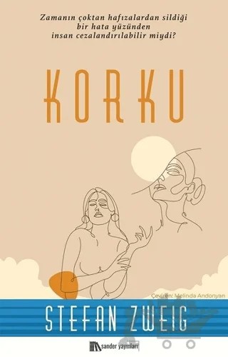 Korku – Stefan Zweıg – Sander Yayınları kitap kapağı